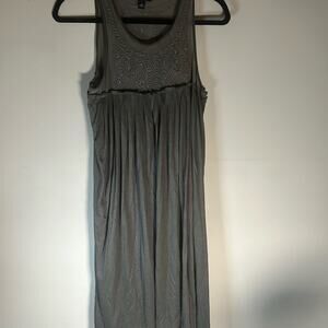Banana Republic dress size small in light green/ gray